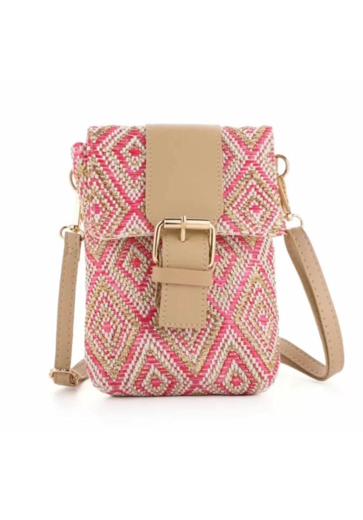 GABY Phone / Passport Bag Pink