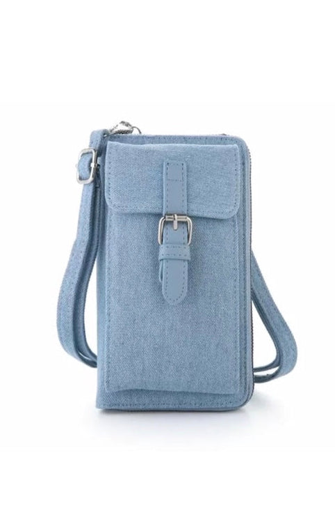 DENIM Phone Bag / Wallet Blue