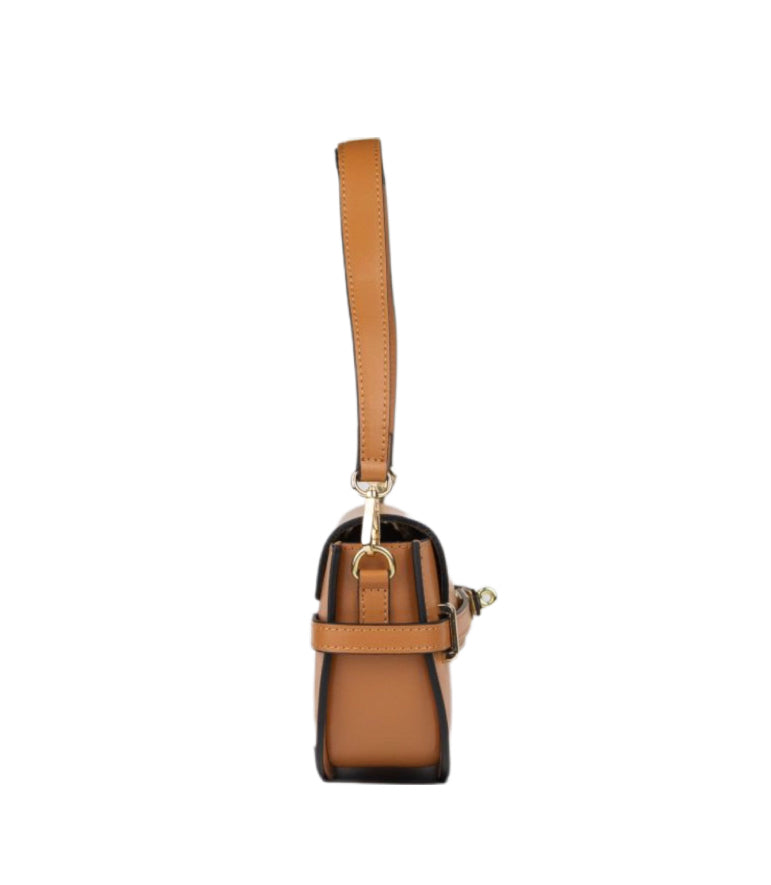 KYRA Leather Bag Cognac