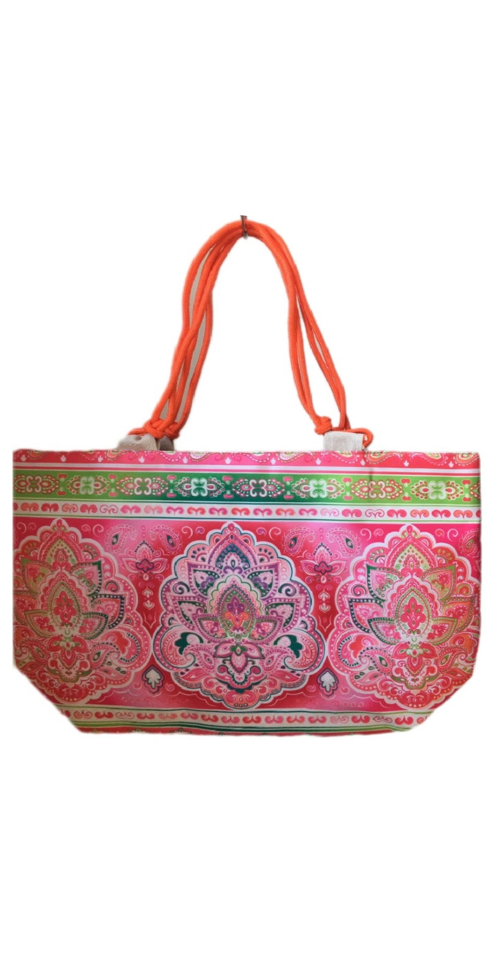 BLOOM Summer / Beach Tote Bag Pink