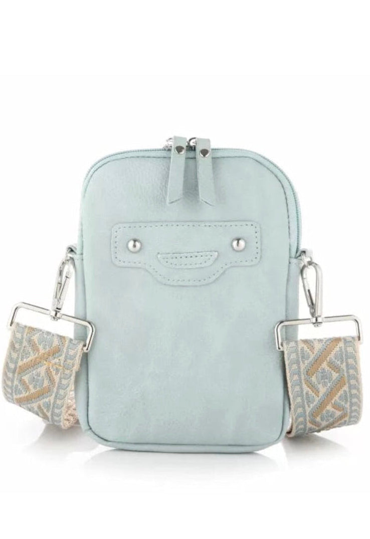 REBECCA Phone / Passport Bag Blue