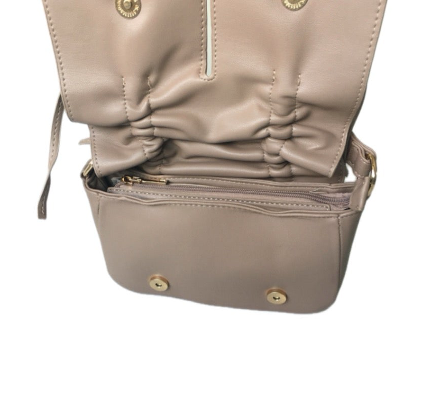 ANNA Bow Detail Bag beige