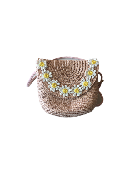 KIKI Reed Mini Flower Bag Pink