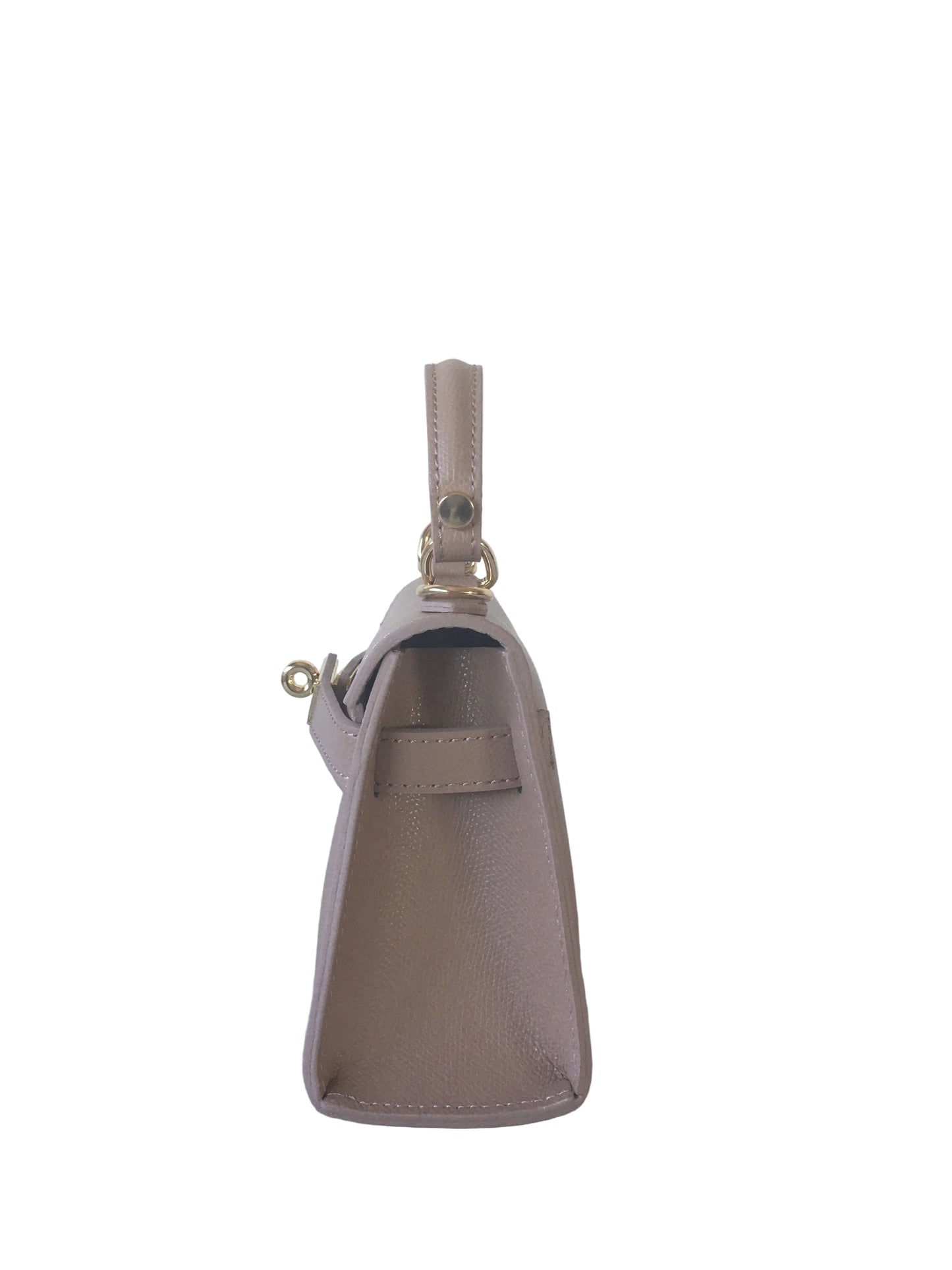 KYLIE Leather Bag taupe