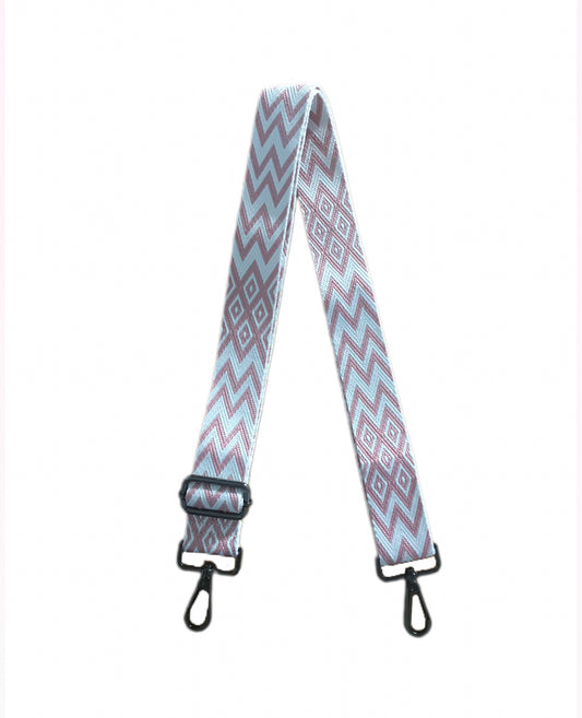 Bag / Phone Strap Wide Triangle Pink