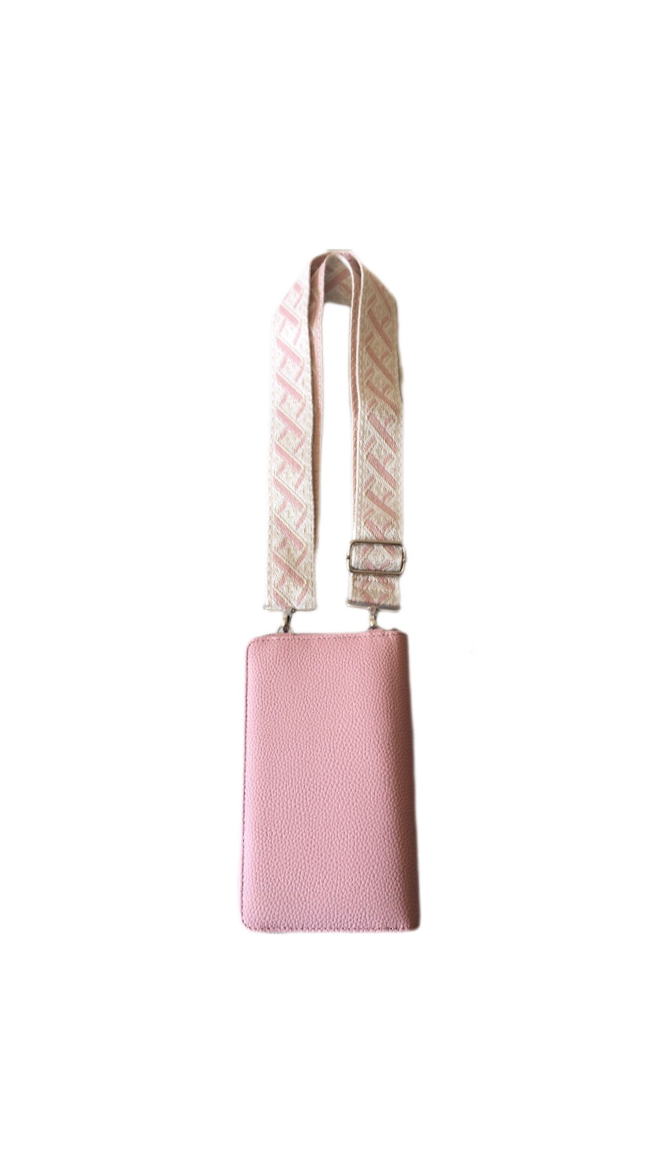 SUZY Embroidery Phone Bag / Wallet Pink