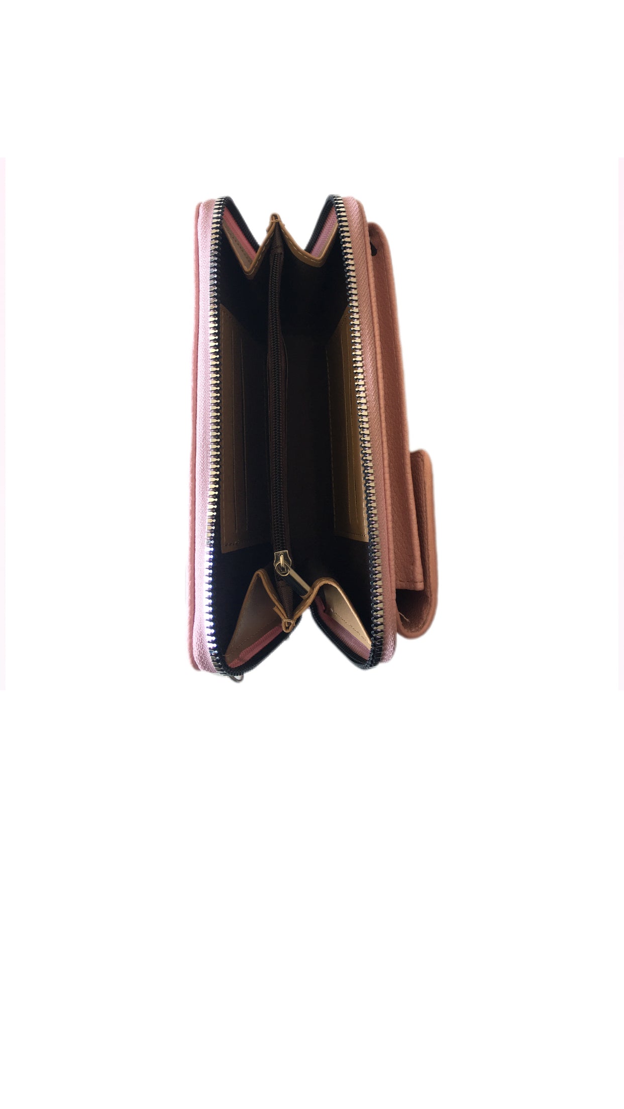 SUZY Embroidery Phone Bag / Wallet Pink