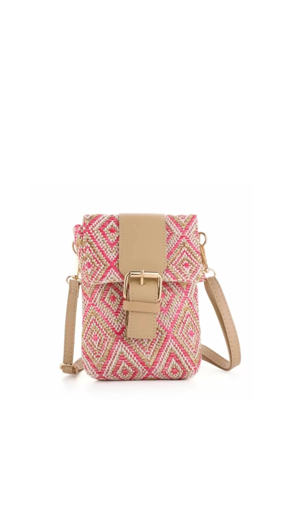 GABY Phone / Passport Bag Pink