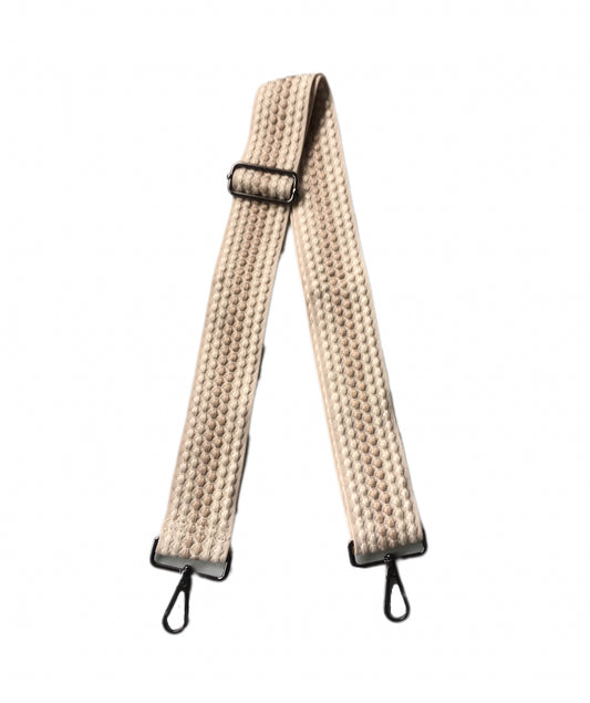 Bag / Phone Strap Wide Dots Nude