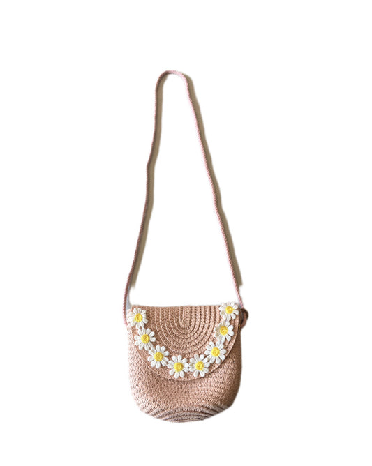 KIKI Reed Mini Flower Bag Pink