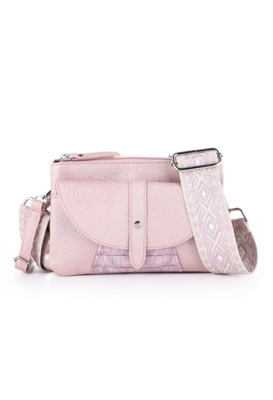 PUCK Crossbody Bag Pink