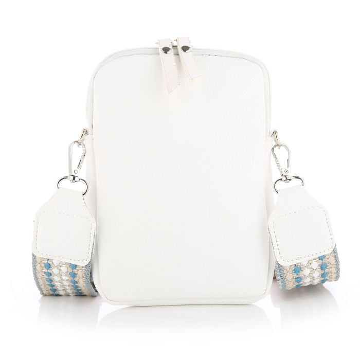 AVELINE Phone / Passport Bag White