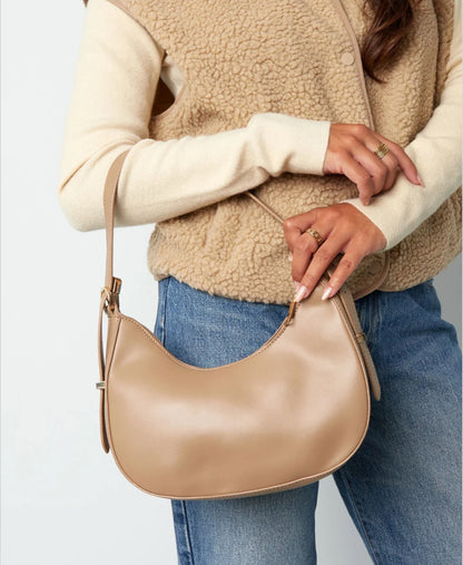 MONICA Bag dark beige