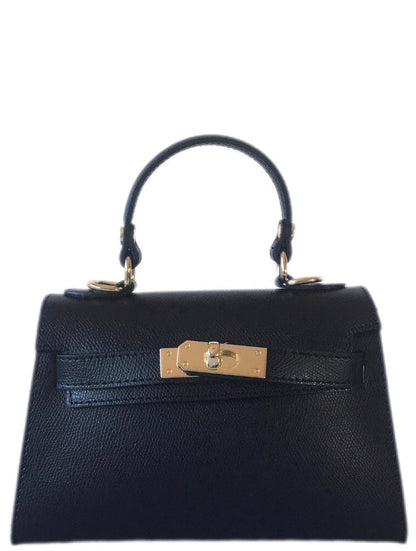 KYLIE Leather Bag black
